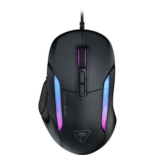 Trådlös spelmus - Turtle Beach Kone II - Ultralätt - Svart, 26 000 DPI, 23 anpassningsbara funktioner Svart