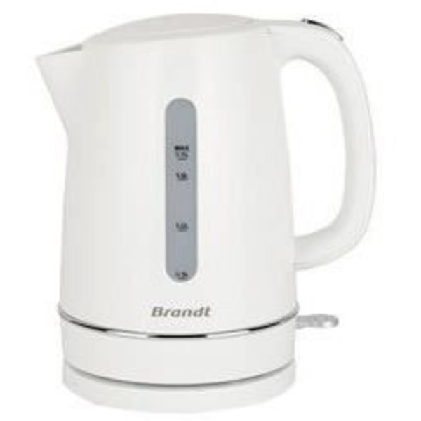 Vattenkokare - BRANDT - BO1702W - 1,7 L - 360° Base - Vit