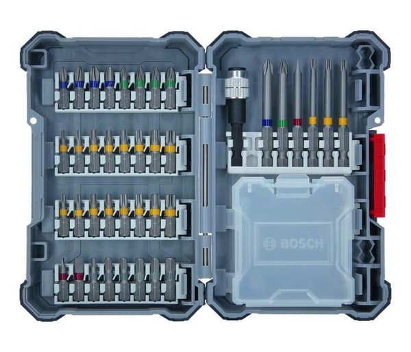 Skruvmejselbits - Bosch Professional - 2607017464 - 40 delar - S2 modifierat stål - Anpassningsbar