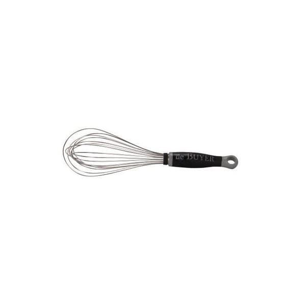 Universal rostfritt stål visp - Göma 25 cm - Silver och svart