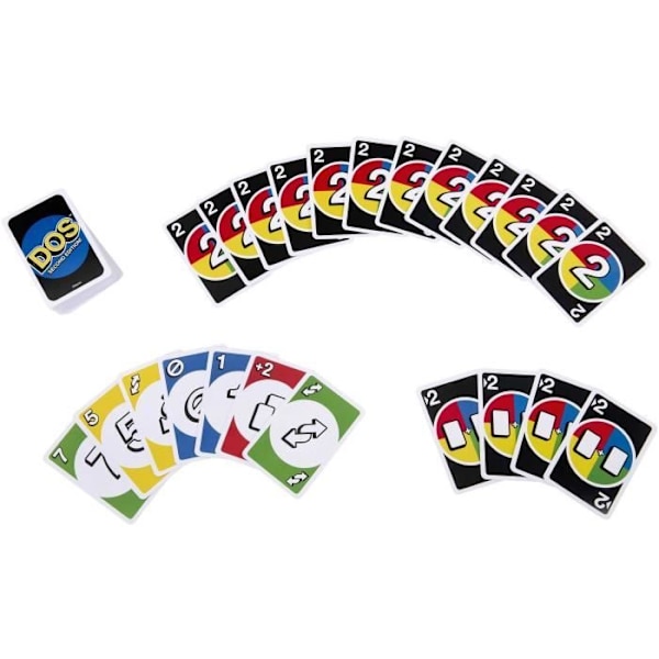 UNO DOS - MATTEL-SPEL - HNN01 - MATTEL UNO-KORTSPEL