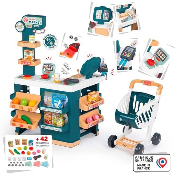 Smoby - Supermarket - 3 år gammal