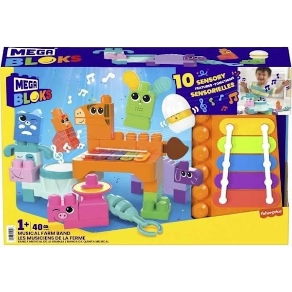 FARM ORCHESTRA - MEGA - HPB46 - MEGABLOKS HISTORIA BERÄTAR BYGGSTEEGEL