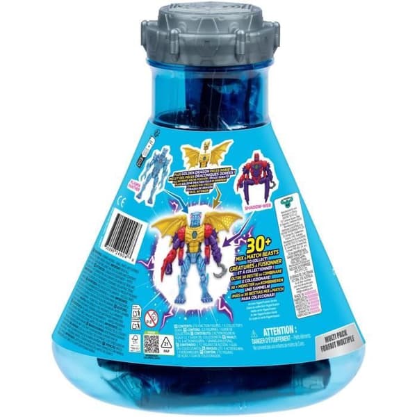 2-pack figurer - MRBEAST LAB - Mixa och matcha - Slumpmässig modell + halvfigur