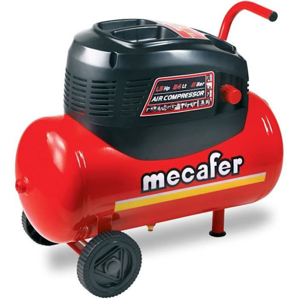 MECAFER kompressor - 24L 1,5HK OILESS + T+ SBC