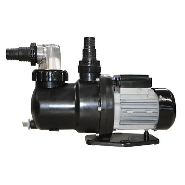 Självsugande centrifugalpump - GRE - PP077 - 0,75 HP - Inbyggt förfilter med transparent lock