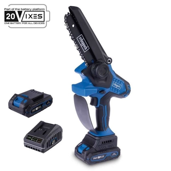 BC-PS150-X sekatörsåg + 2Ah batterisats + laddare - SCHEPPACH