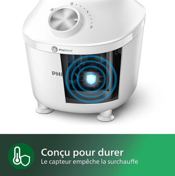 Blender - PHILIPS - Serie 3000 HR2291/20 - Vit