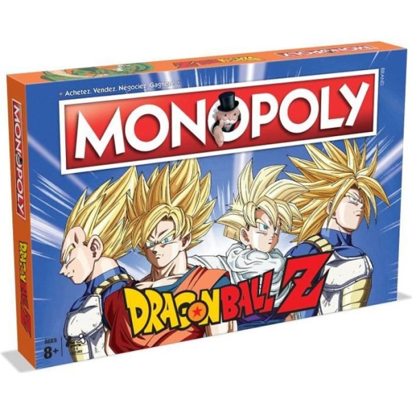 MONOPOLY - Dragon Ball Z - Brädspel - fransk version