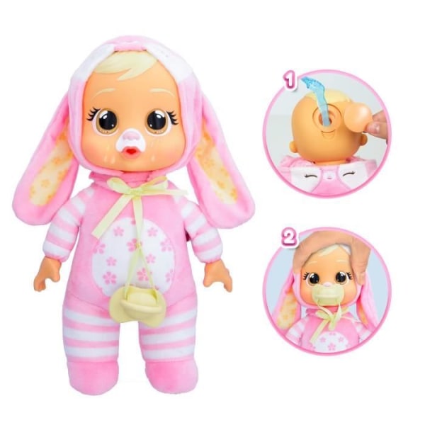 Cry Babies Tiny Easter Bunny Lola - IMC Toys - 908598 - Funktionsdockor