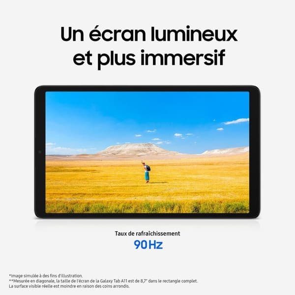 Samsung - Galaxy Tab A11 - 8.7 - 4 GB/64 GB - Wifi - Silver