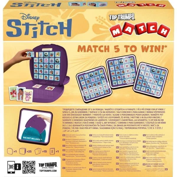 Match - Brädspel - VINNANDE TRÄCKSPEL - Stitch 2025