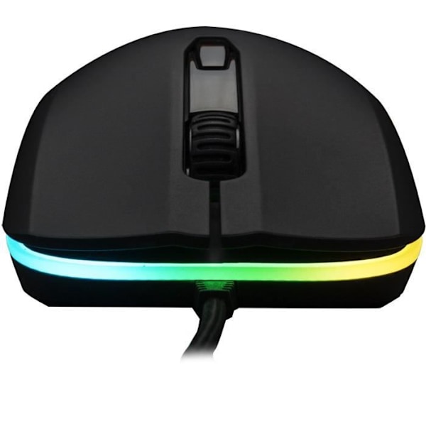 HYPERX Pulsefire Surge Wired USB 6-knapps optisk mus Svart
