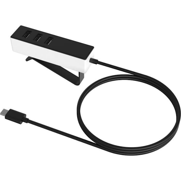 Multifunktionsladdare - GAO - 3 USB-A-portar, 1 USB-C-port, 1,5 m kabel