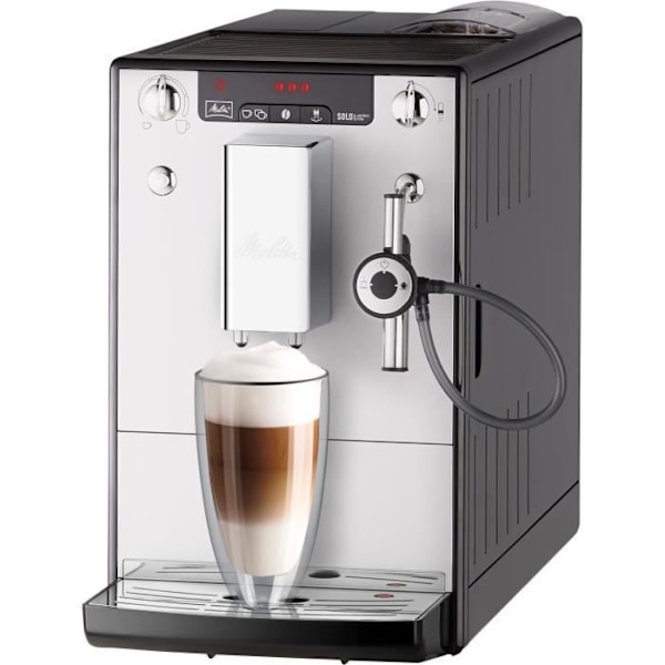 Melitta Coffee Machine - Solo & Perfect Milk E957-203 Silver