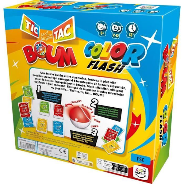 Tic Tac Boum färgblixt