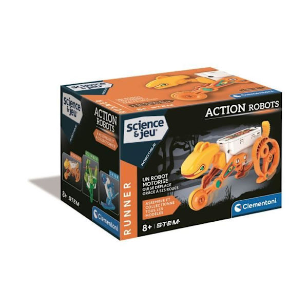 CLEMENTONI - Actionrobot - Löpare