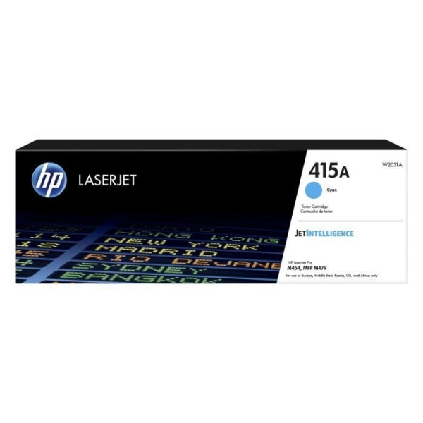 HP tonerkassett 415A - cyan - laser - hög kapacitet - 2100 sidor
