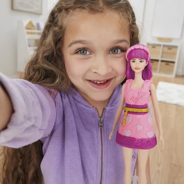 Play-Doh Barbie Hjärtan och Hår, Modellera Set