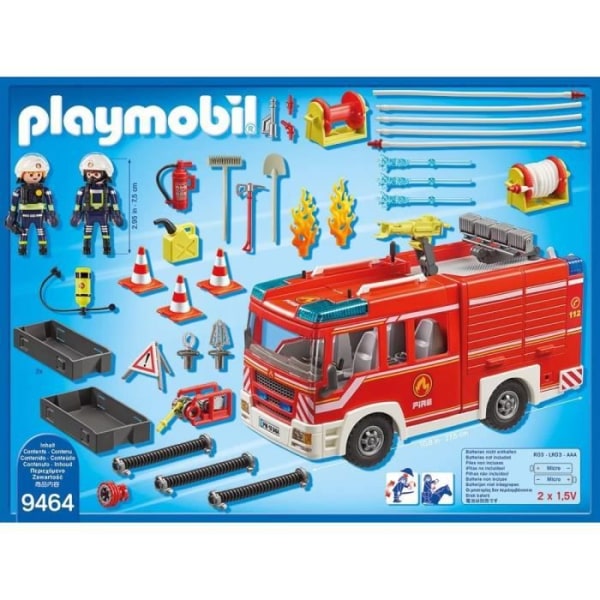 PLAYMOBIL 9464 - City Action - Brandskåpbil - Nytt för 2019