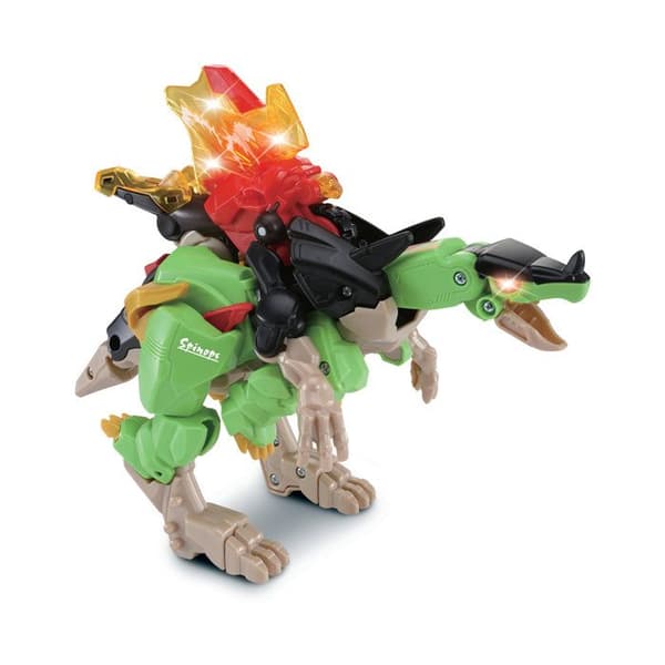 VTECH - SWITCH & GO DINOSAURIEKOMBO - SPINOPS, SUPERSPINOSAURIE 2 I 1 - Flerfärgad