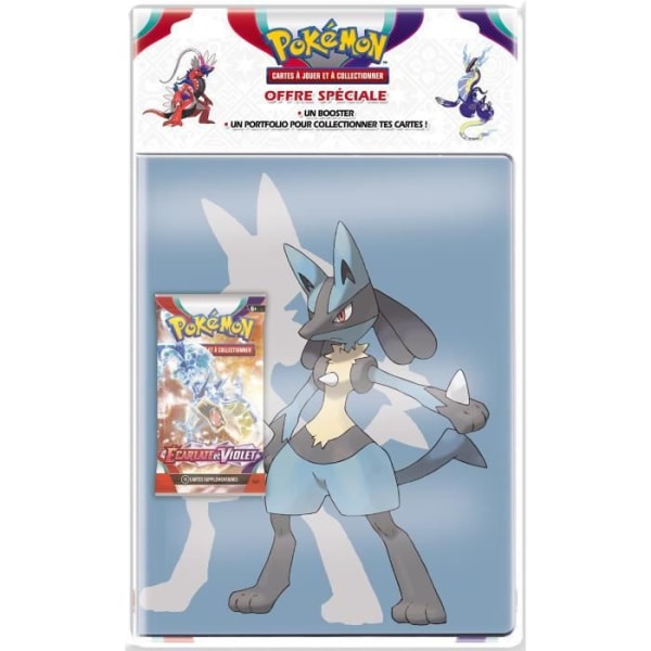 Pokémon - 180 Card Portfolio Pack + EV01 Booster