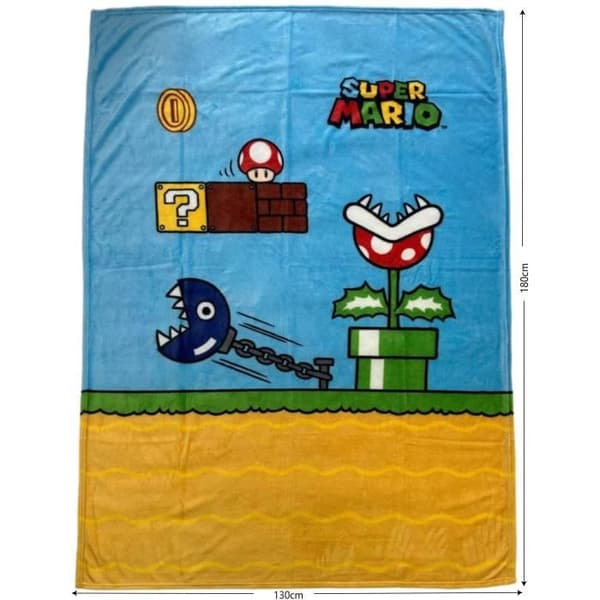 Sherpafilt - MARIO BROS - Vintage - 100 x 150 cm