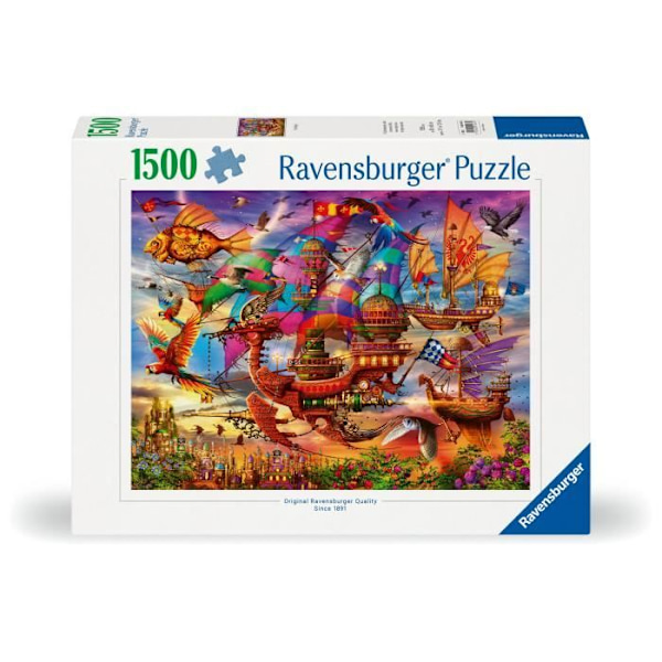 1500-bitars pussel: Flyg