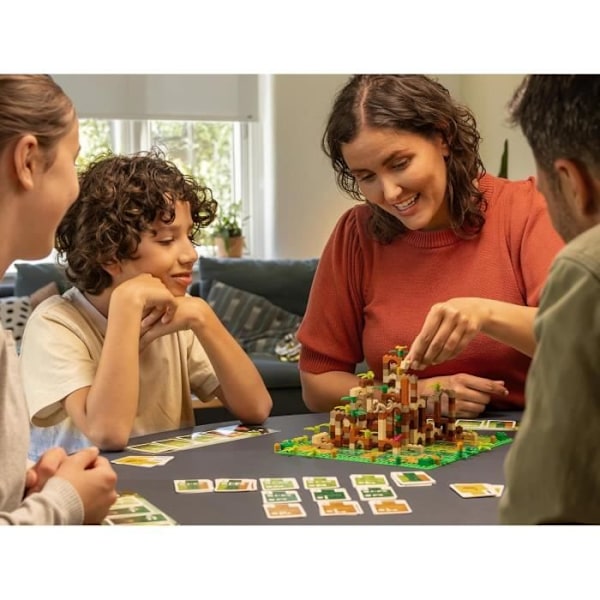Lego Monkey Palace - Asmodee - Bygg din väg till seger tegel för tegel! - 10 år och äldre - 2 till 4 spelare - 45 min