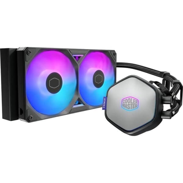 COOLER MASTER - MasterLiquid 240 Atmos II VRM-fläkt ARGB - Vattenkylning AIO - 120 mm fläktar