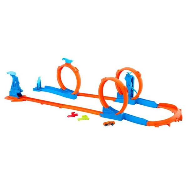 Hot Wheels Marble Run Circuit Builder: En Triple Loop Frenzy