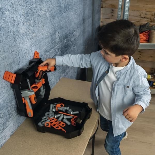 SMOBY - Black & Decker - Gör-det-själv-väska - från 3 år