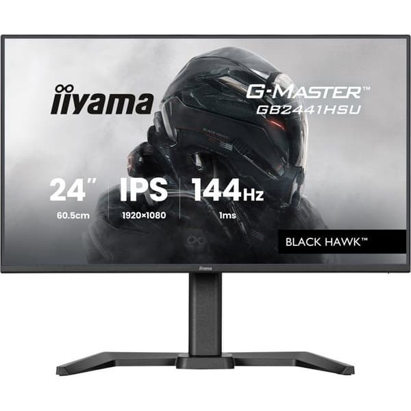 Gaming-PC-skärm - IIYAMA - 24" - FHD - 144Hz - IPS-panel - 1ms - Höjdjusterbar - G-Master