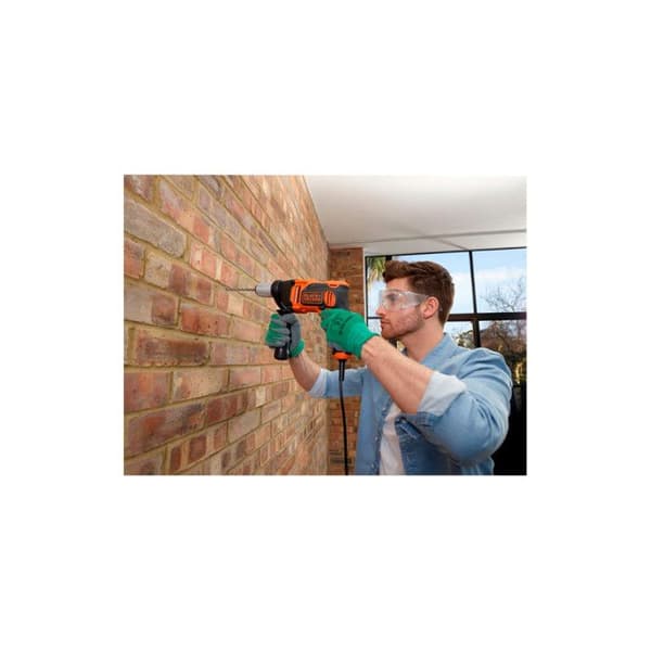 Slagborrmaskin - BLACK & DECKER - BEH850K - Elektrisk - 2 hastigheter - 850W