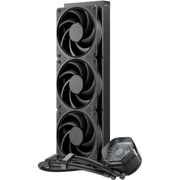 COOLER MASTER - MasterLiquid 360 Atmos Stealth - MLX-D36M-A24PK-R1 - Vattenkylning - Fläkt Ø 120 mm
