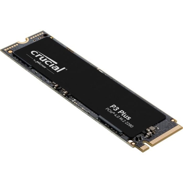 Avgörande SSD -hårddisk P3 plus 500 GB PCIe 4.0 NVME M.2 2280