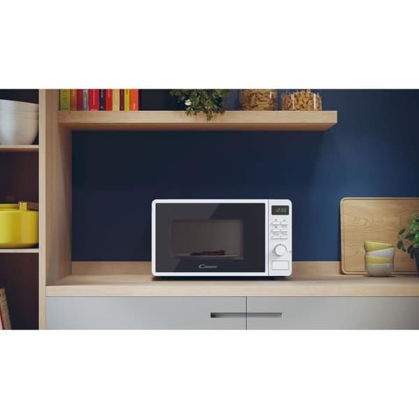 CMWA20SDLWLI CANDY Idea Mono Mikrovågsugn - 20L - MO: 700W - Digital UI - 5 effektnivåer - Vit
