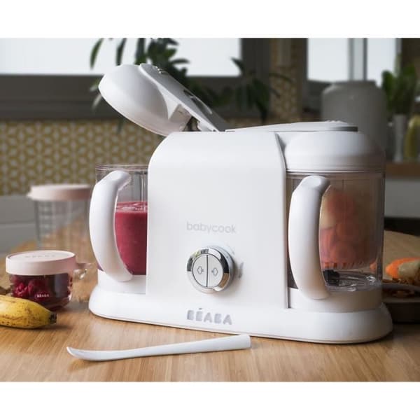 BEABA Baby Robot Babycook Duo Vit & Silver