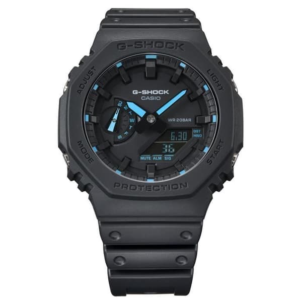 Watch - Casio - G -Shock - Svart och Resined Blue