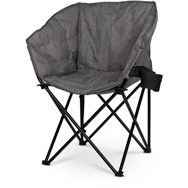 Lænestol - KAMPA - TUBB Stol Grå - Sammenklappelig, polstret - Grå - 120 kg
