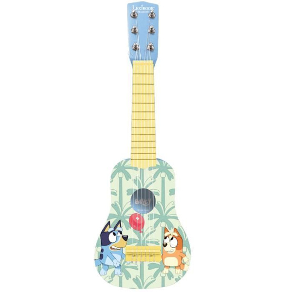 Min första blå trägitarr - 53 cm