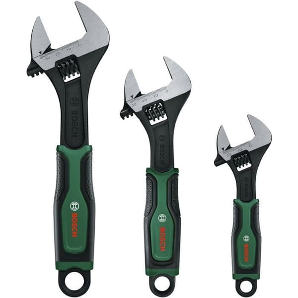 Sats med 3 justerbara skiftnycklar (6, 8, 10 mm) BOSCH
