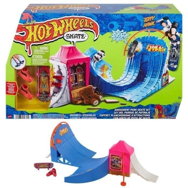 SKATEPARK ATTRACTIONS BOX - HOT WHEELS - HGT95 - HOT WHEELS FORDON
