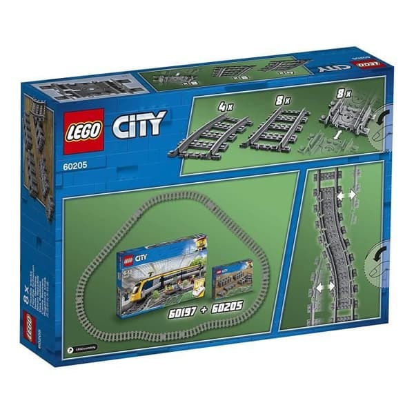 LEGO City 60205 järnvägspaket