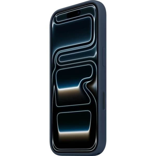 APPLE iPhone 17 Pro - Silikonskal med MagSafe - Midnatt