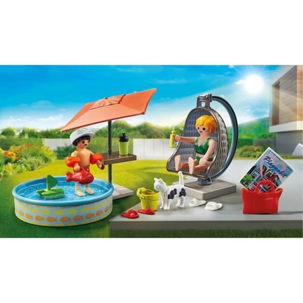 PLAYMOBIL 71476 Mamma och barn med hängstol