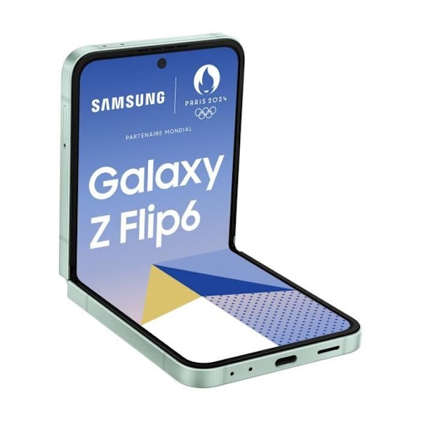 Samsung GALAXY Z FLIP6 256GB GRÖN 5G Smartphone Mintfärgad