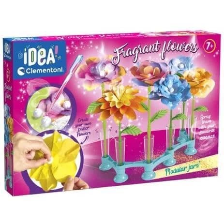 CLEMENTONI - Doftande blommor att skapa - 7 skapelser - IDÉ - För 7-åringar
