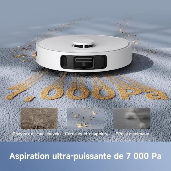 MOVA E30 Ultra - Robotdammsugare med automatisk tömning - Automatisk mopprengöring - RoboSwing Technology