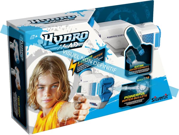Elektronisk vattenpistol - SILVERLIT - HYDRO MAD MINI BLASTER ASST - Från 8 år
